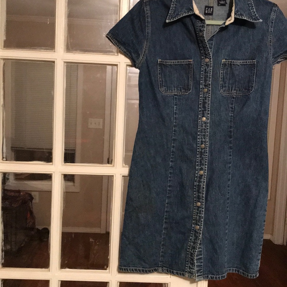 Vintage gap jean dress